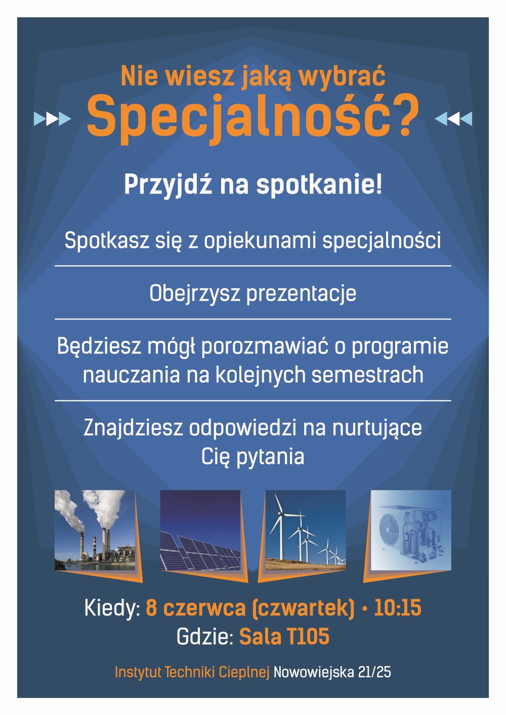 plakat wybor specjalnosci